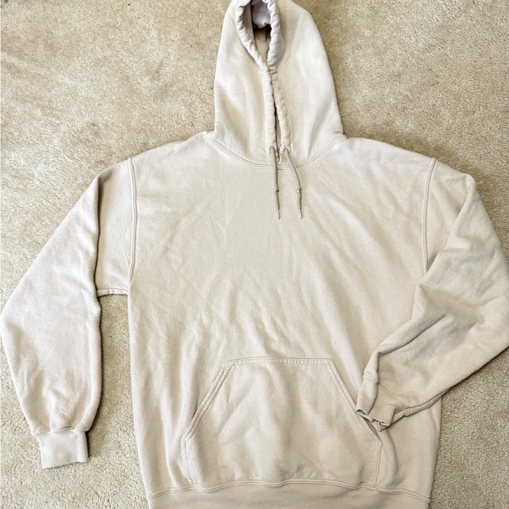 Cream Hoodie